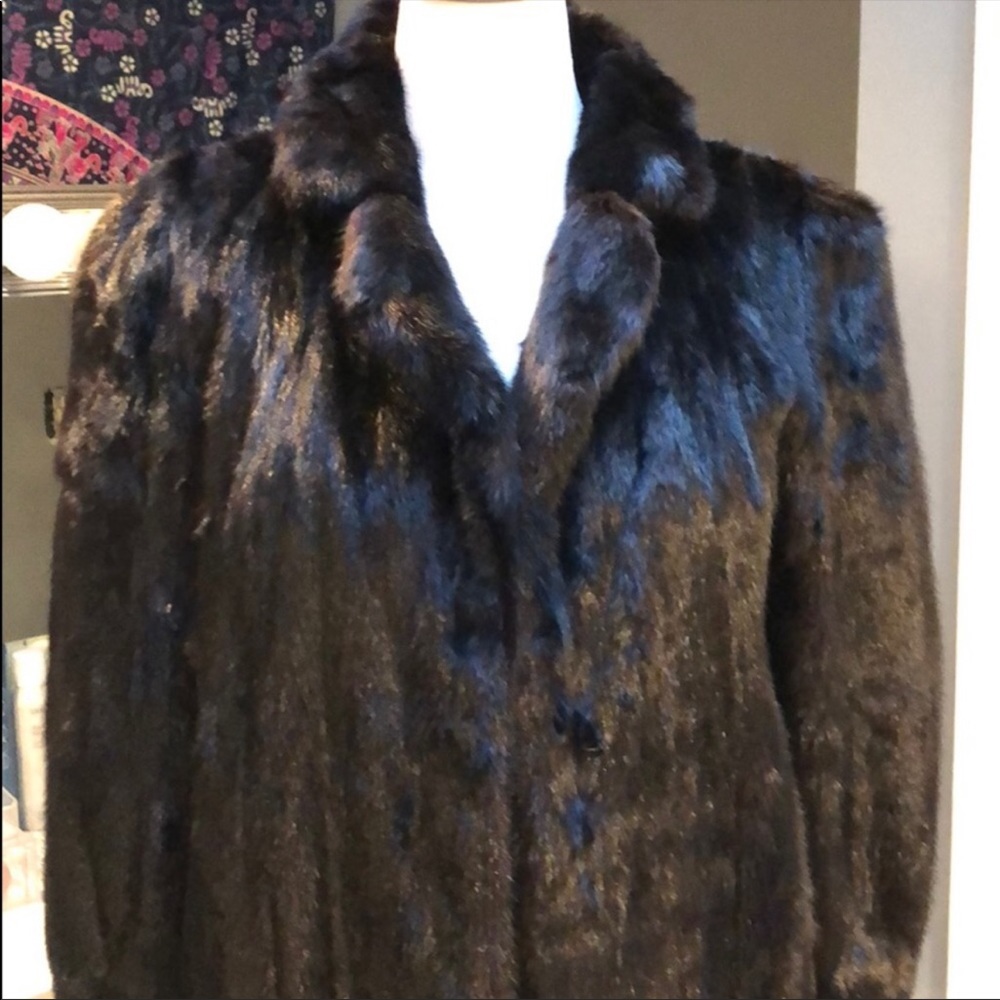 Mink coat